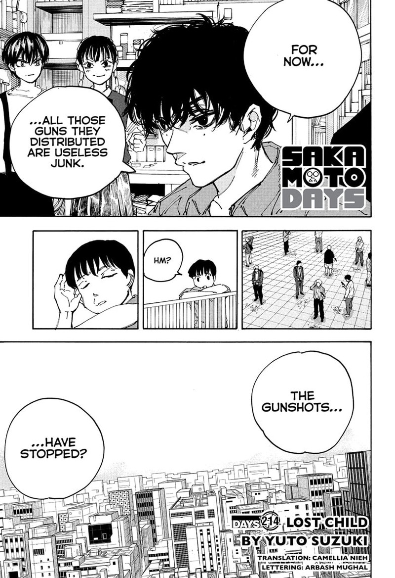 Sakamoto Days Chapter 214